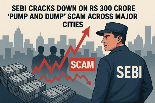 SEBI Cracks Down on Rs 300 Crore ‘Pump and Dump’ Scam Across Major Cities