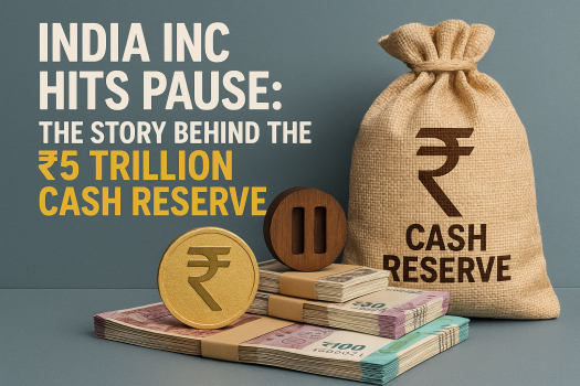 India Inc Hits Pause The Story Behind the ₹5 Trillion Cash Reserve